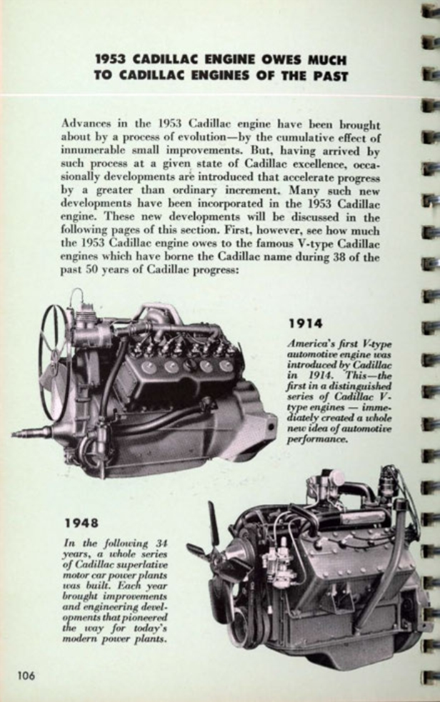 1953 Cadillac Salesmans Data Book Page 129